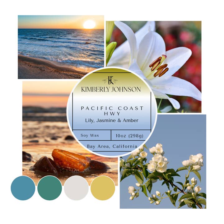 Kimberly Johnson Co. - Wholesale Jar/Filled Candle - Pacific Coast Highway1