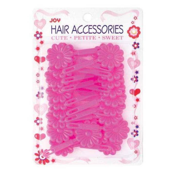 Annie International, Inc. - Wholesale Hair Accessories Set - Kids - Joy Hair Barrettes 12ct Clear Ribbon