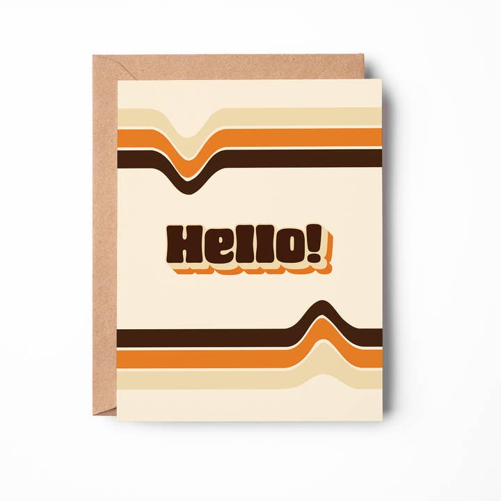 Hallo! Karte für den Großhandel von GiGi Thomas Designs