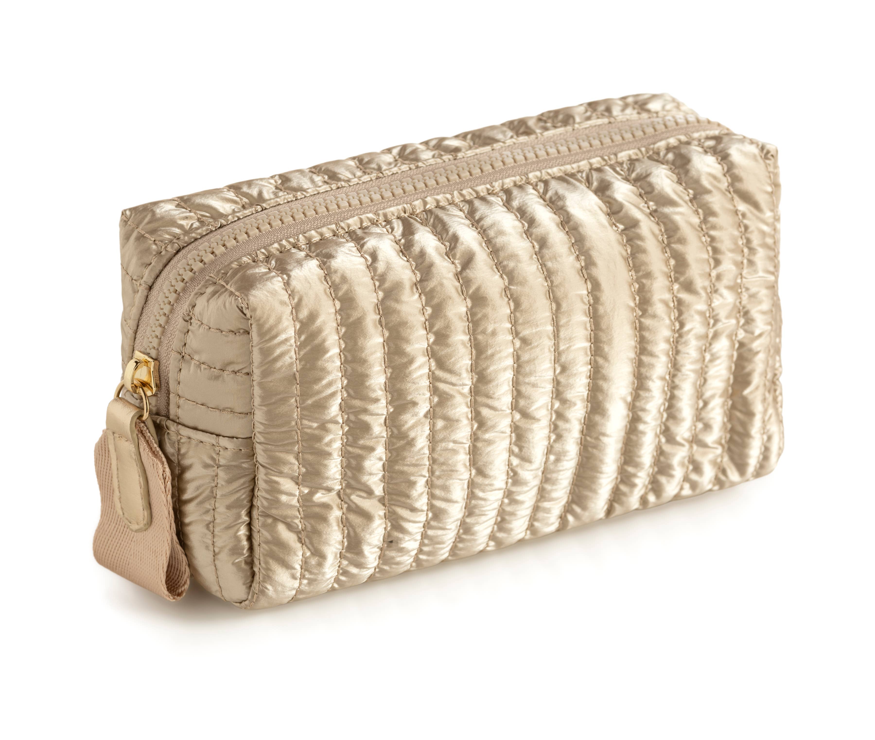 Shiraleah - Wholesale Makeup/Cosmetic Bag - LOGAN SMALL BOXY COSMETIC POUCH0