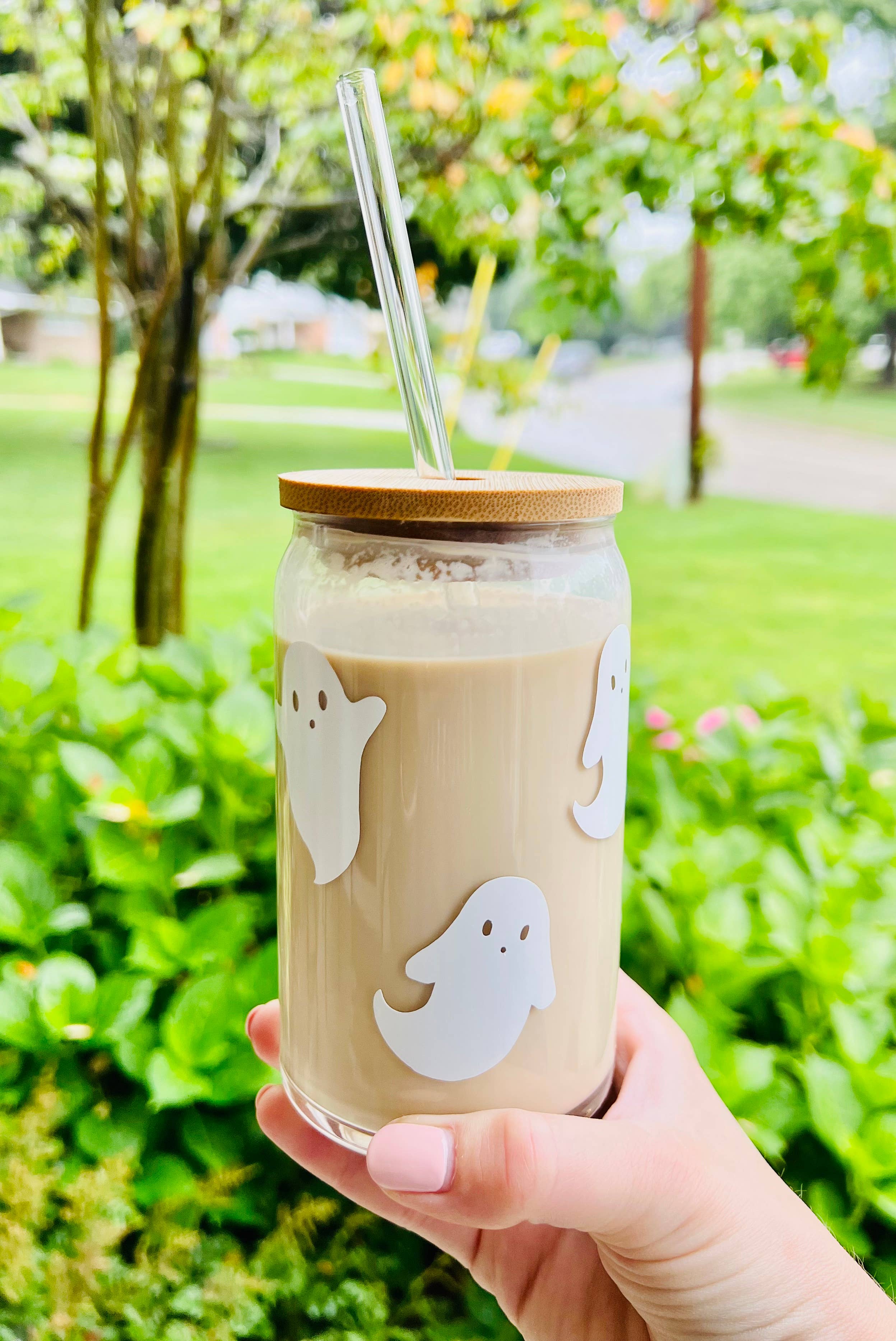 Salty Spouse Glassware - Wholesale Drinking Glass/Cup - Ghost Beer Can Style Glass - Fall0