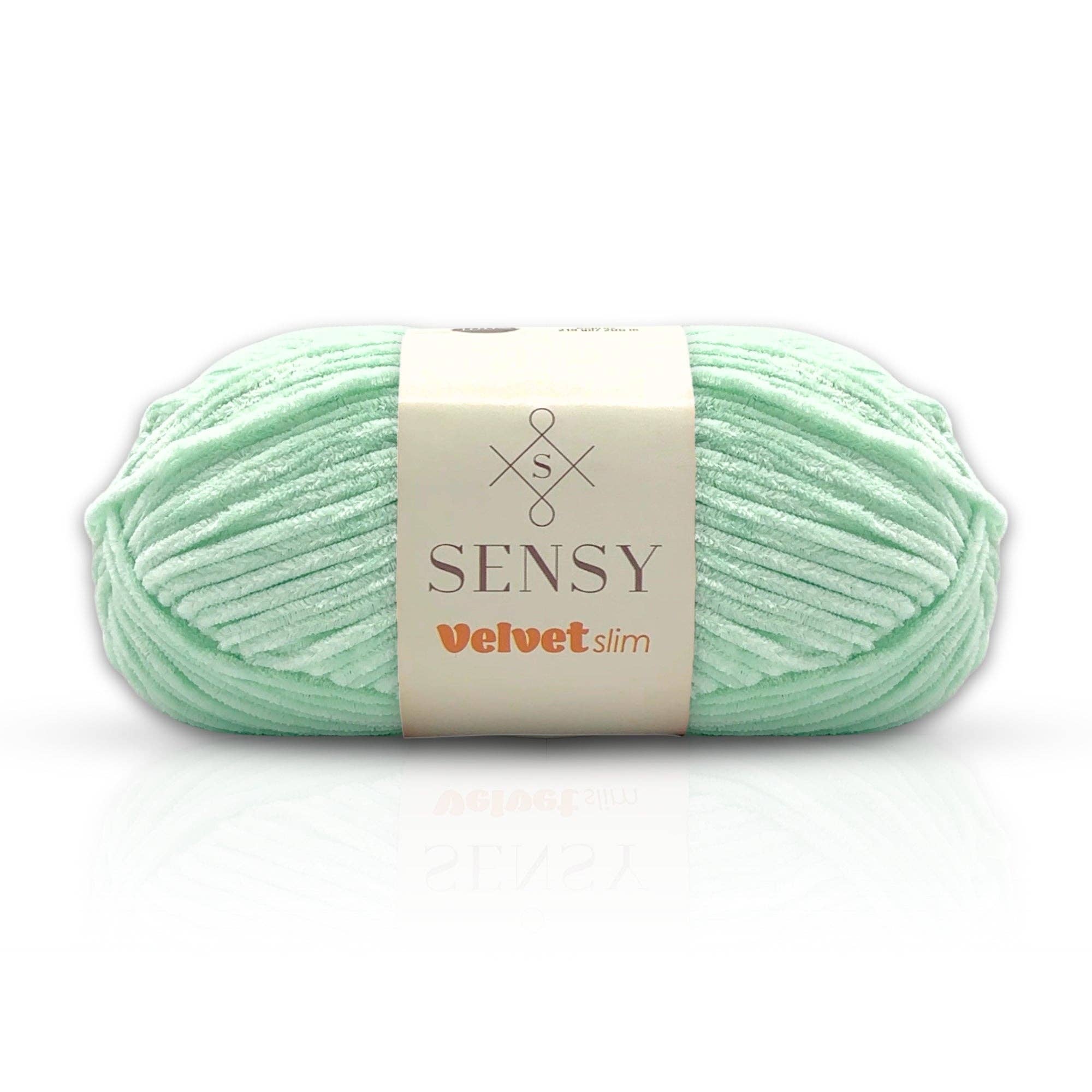 Sensy - Wholesale Yarn - Sensy Velvet Slim Yarn, Amigurumi Yarn, 3.5 oz, 218 Yards, Gauge 3 Light15
