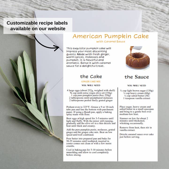 Flour & Olive - Wholesale Cake Mix - Wholesale Ginger Olive Oil Cake Mix (sofi-Gold Finalist)5