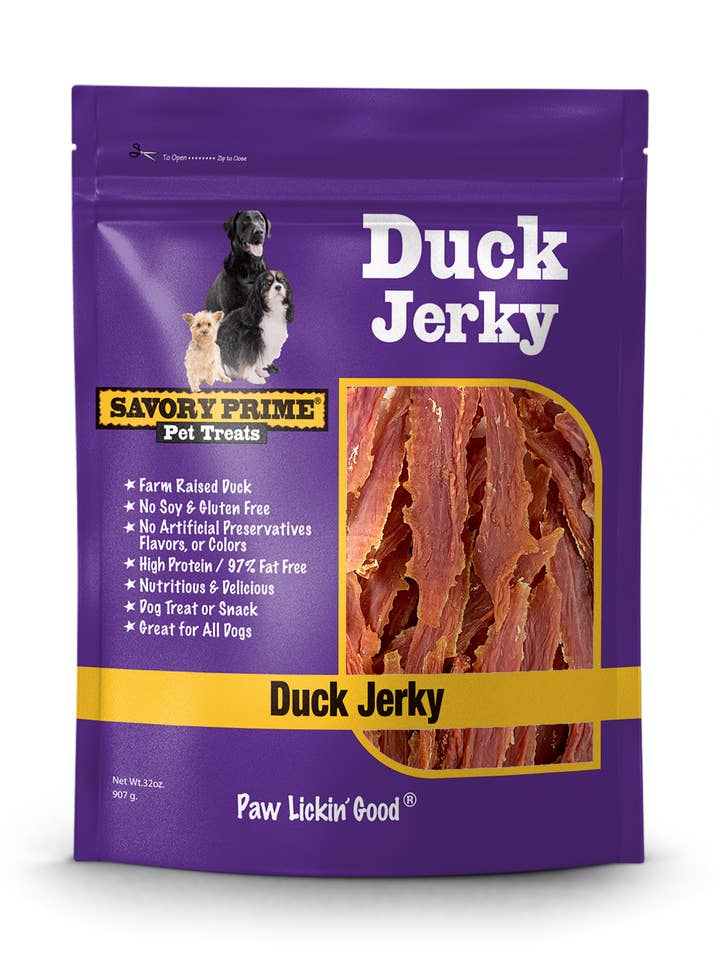 Natürlicher Enten-Jerky 32 oz. für den Großhandel von Savory Prime