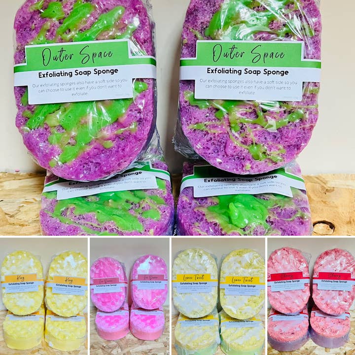 Exfoliating Soap Sponge 150g for wholesale by Simply Wax JS