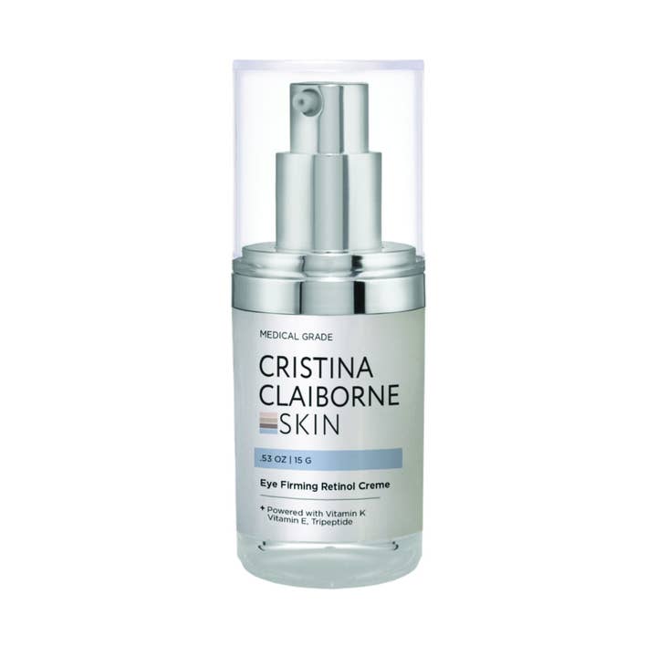 Eye Firming Retinol Creme for wholesale by Cristina Claiborne Skin