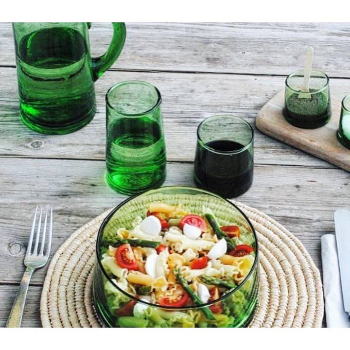 Voyage - Wholesale Cocktail/Liquor Glass - Moroccan Cocktail Glass Green (24)12