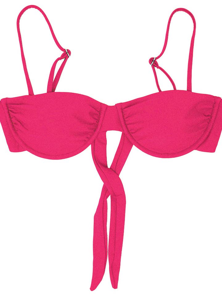 KIRI Top - Dragonfruit for wholesale by Serei Swim