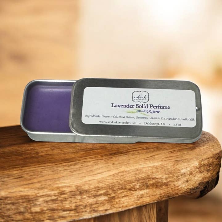 Lavender Solid Perfumes for wholesale by Red Oak Lavender Farm LLC