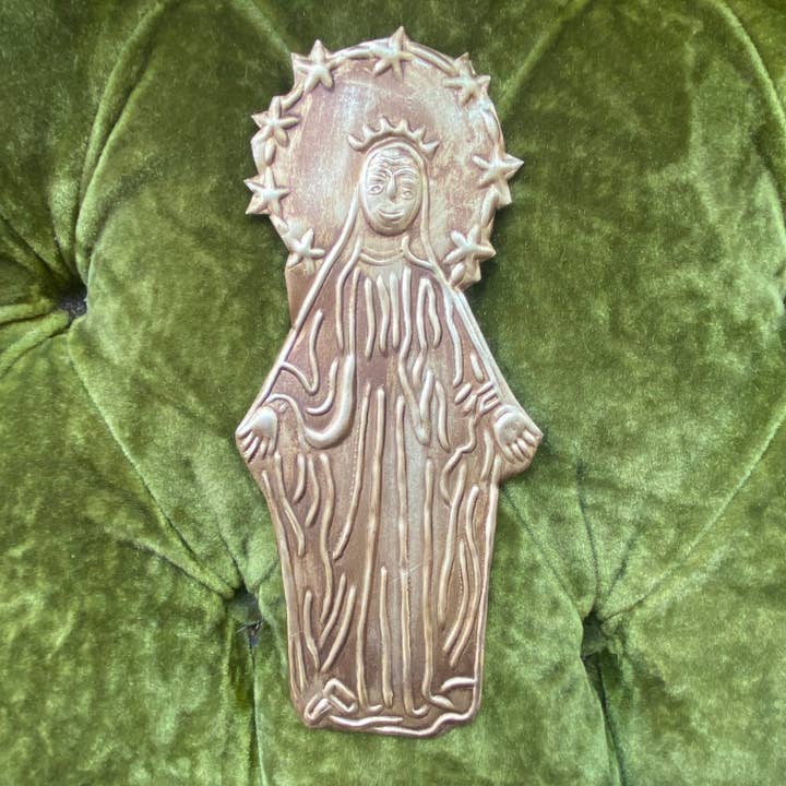 Love and Honor Jesus LLC - Wholesale Ornament - Our Lady Tin Ornaments1