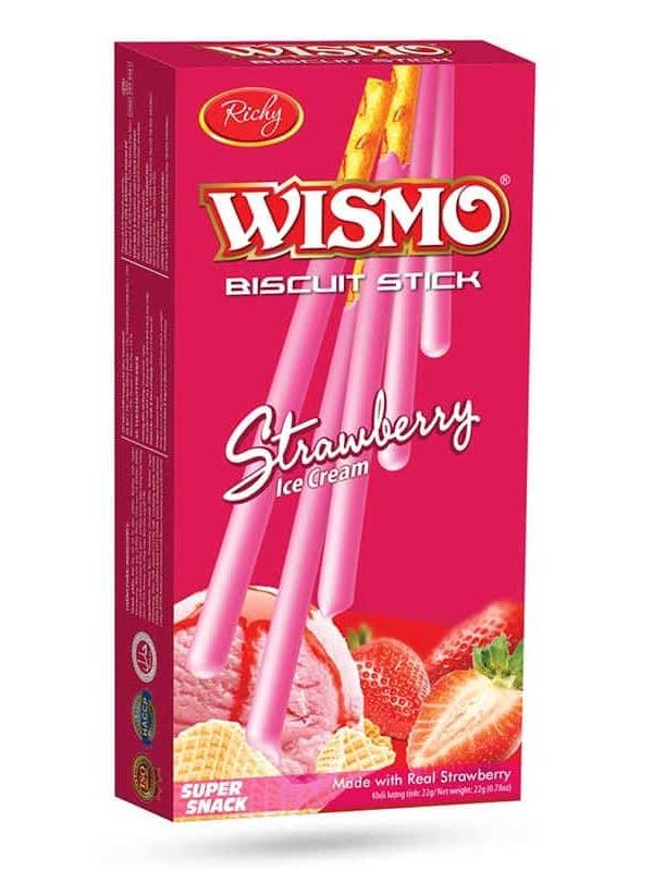 LNS243 Richy Wismo Strawberry Ice Cream Biscuit Stick
for wholesale by DP Wholesale LLC