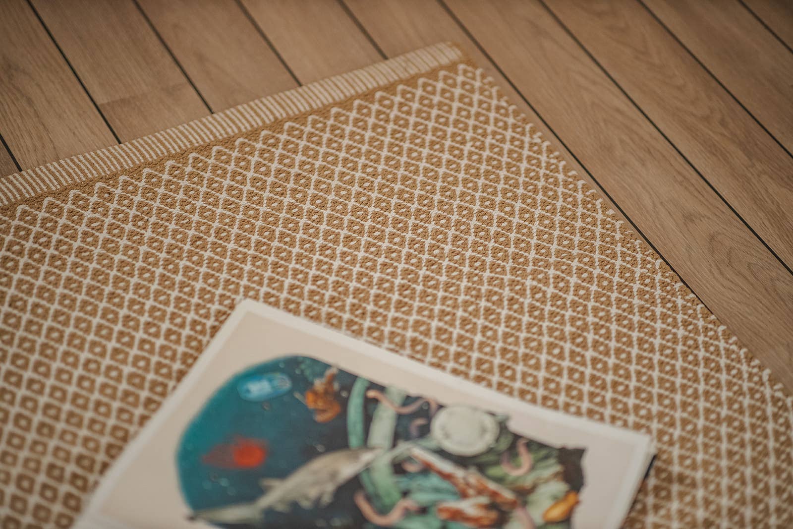 Aspegren Denmark - Wholesale Area Rug - Rugs - Mustard Rhombe 70x130 cm7