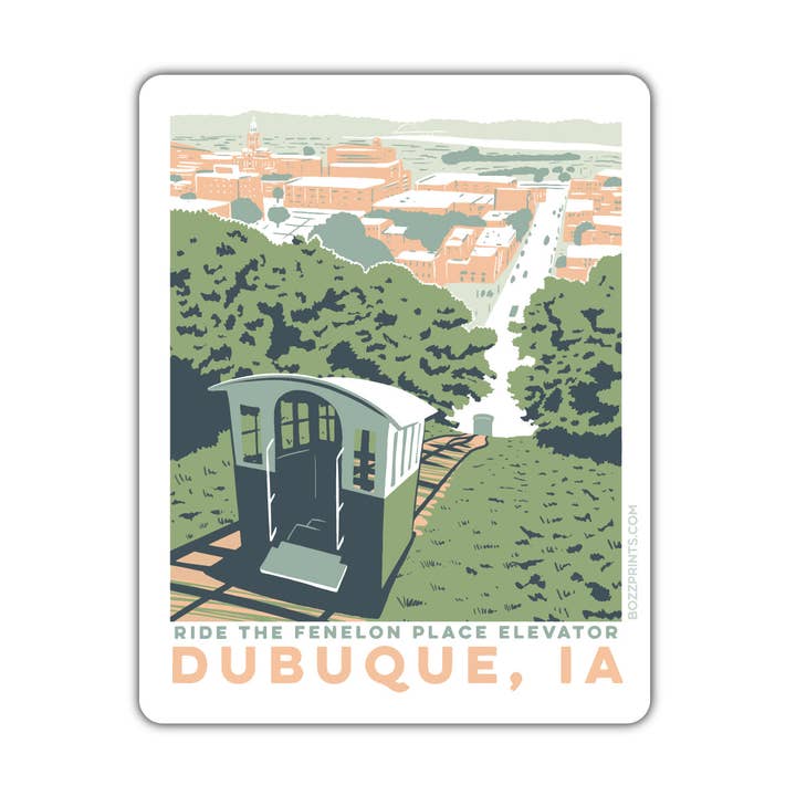 Dubuque Elevator for wholesale by Bozz Prints