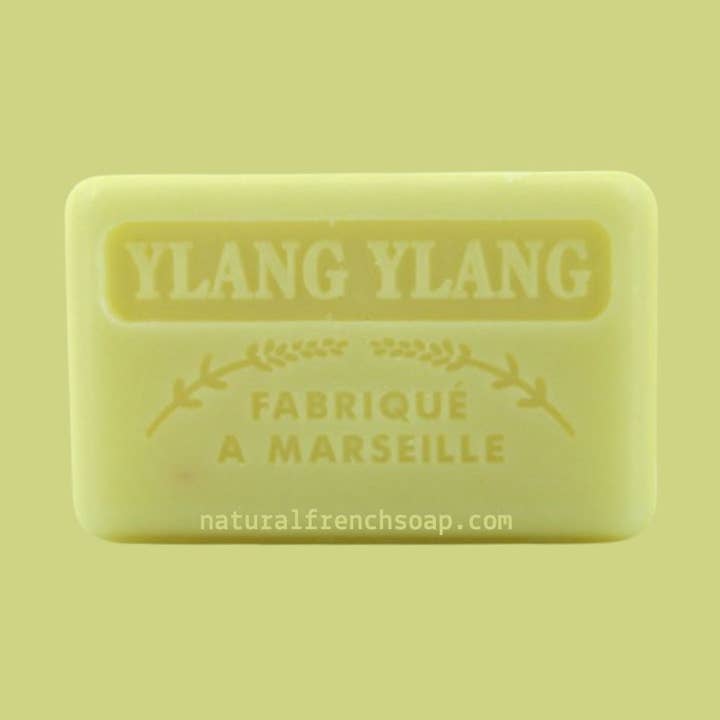 French Soap Wholesale - Venta al por mayor Pastilla de jabón - 125g Ylang Ylang Wholesale Jabón francés0