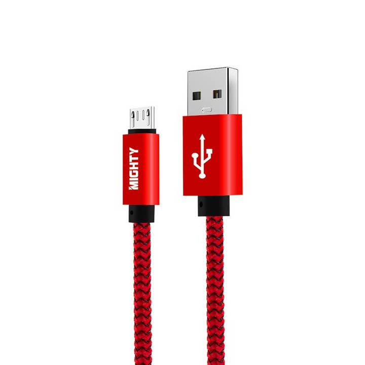 Mighty Wireless - Wholesale Charging Cable - Solid Micro USB Fabric Cable 6FT Wholesale V96FT
1