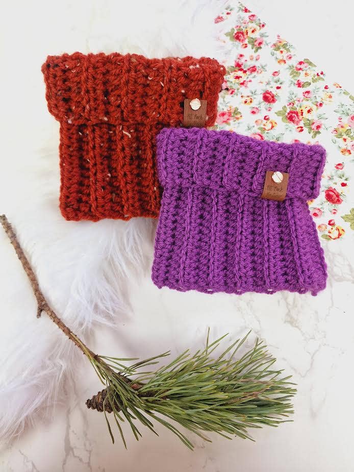 Pet Pooch Boutique - Wholesale Pet snood – Dog - Plum Pudding Roll Top Dog Knitted Snood/Scarf (UK handmade)3