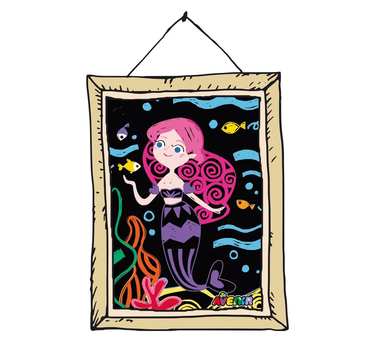 DAM - Wholesale Art Set - Kids & Baby - Avenir - Scratch Art Junior MY LITTLE MERMAID5