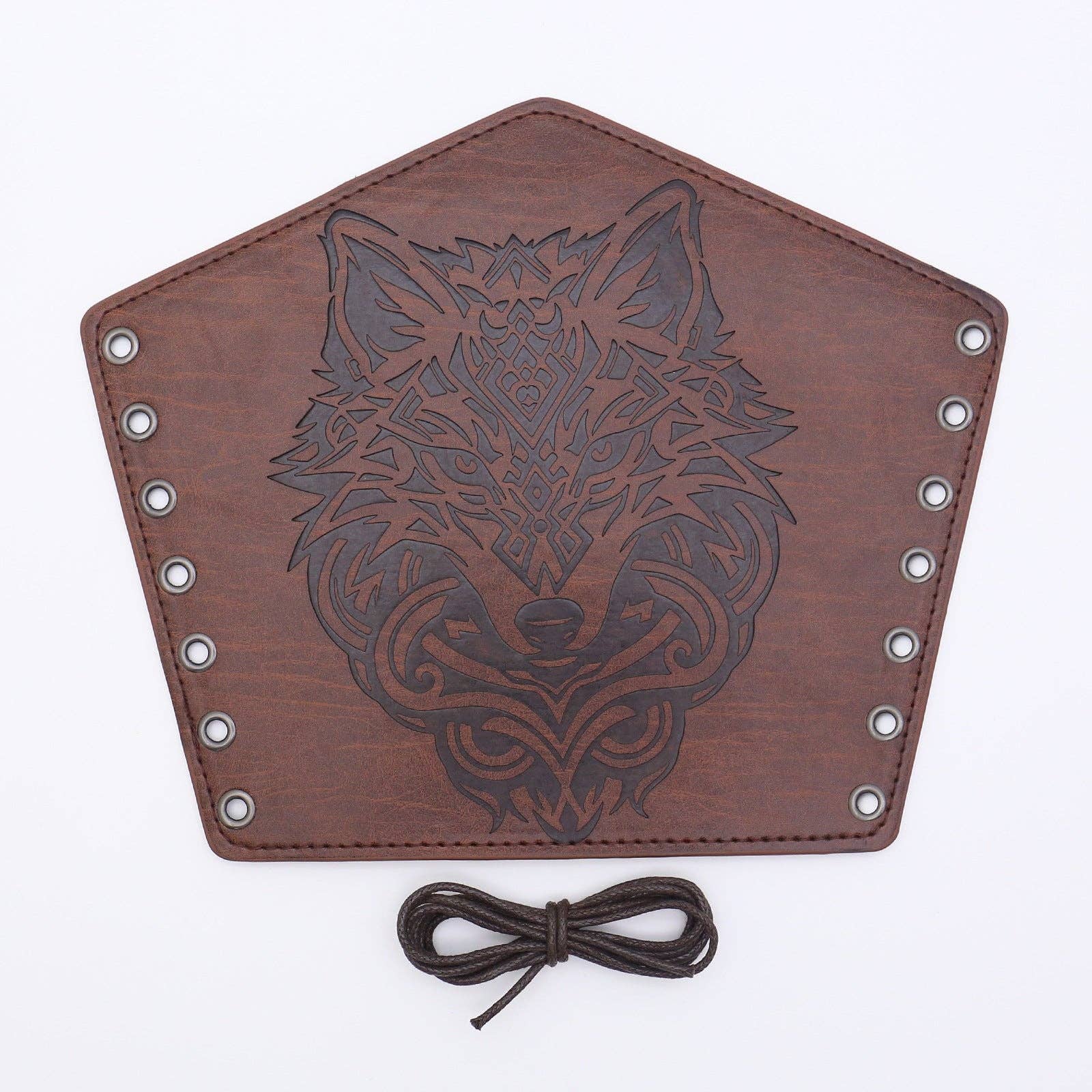 SALINA TRADING INC - Wholesale Costume – Women's - Medieval Leather Wrist Cuffs Retro Punk Arm Guards Festival Costume Accessories52