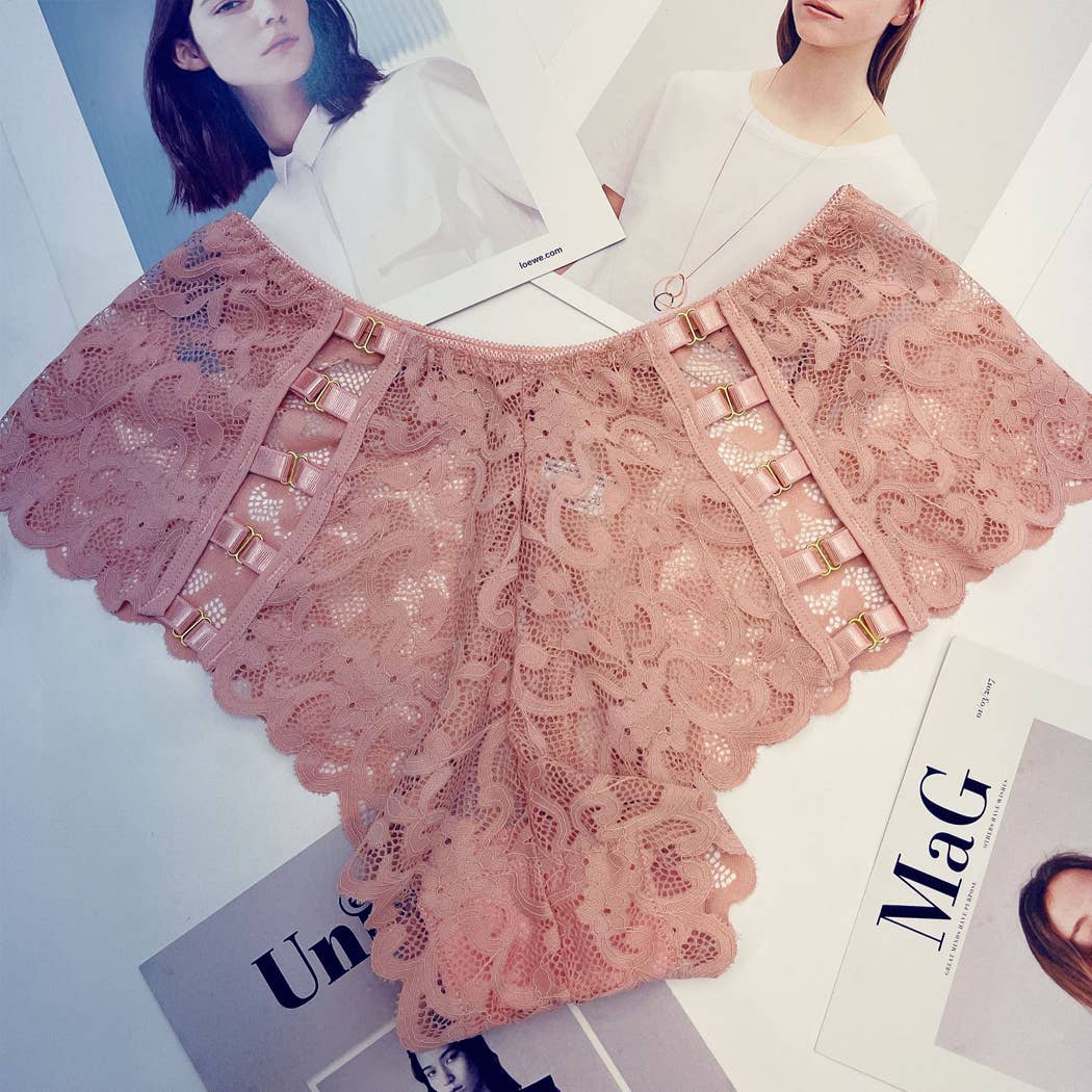 Curvy Fix - Wholesale Shapewear - Women's - Lace Plus Size Smooth Shaping Brief Panty for 120-240 lbs16