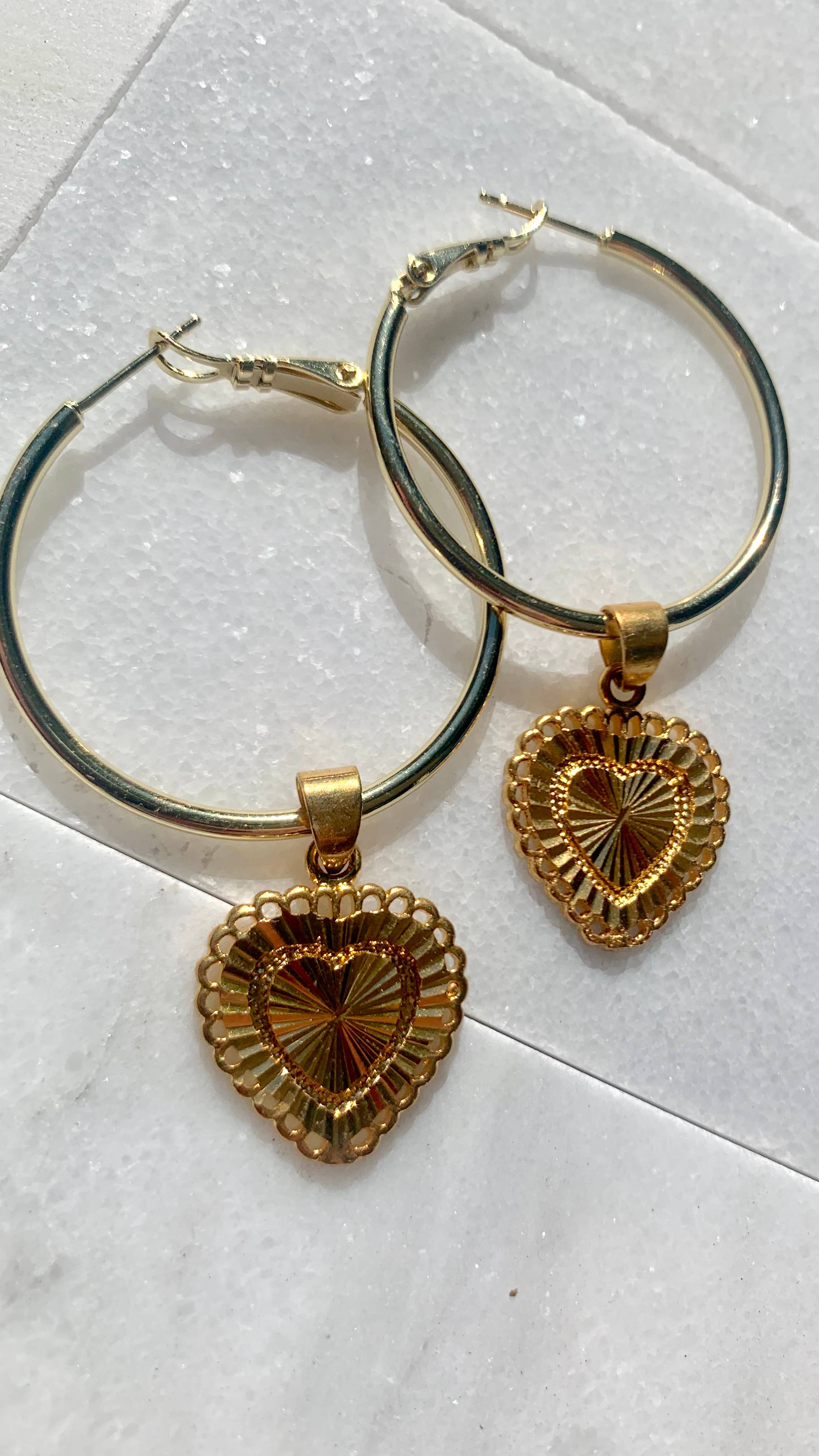 House of Au.ORA - Wholesale Hoop Earrings - Heartbreaker Hoop Earrings1