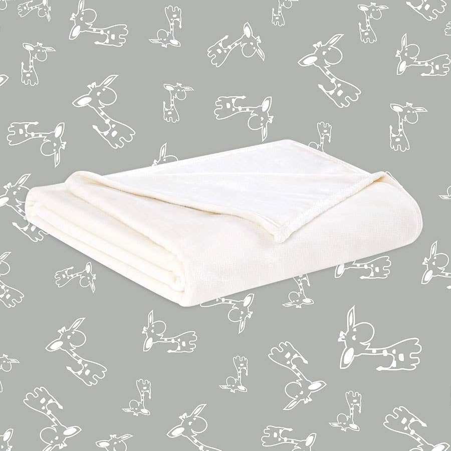 Laughing Giraffe - Vendita all'ingrosso Coperta - Bambini e neonati - Coperta per neonati in pile Laughing Giraffe per sublimazione1