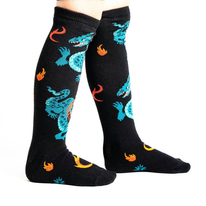 Sock it to Me - Wholesale Socks - Kids - Youth Knee-High Sock: You Are Fire