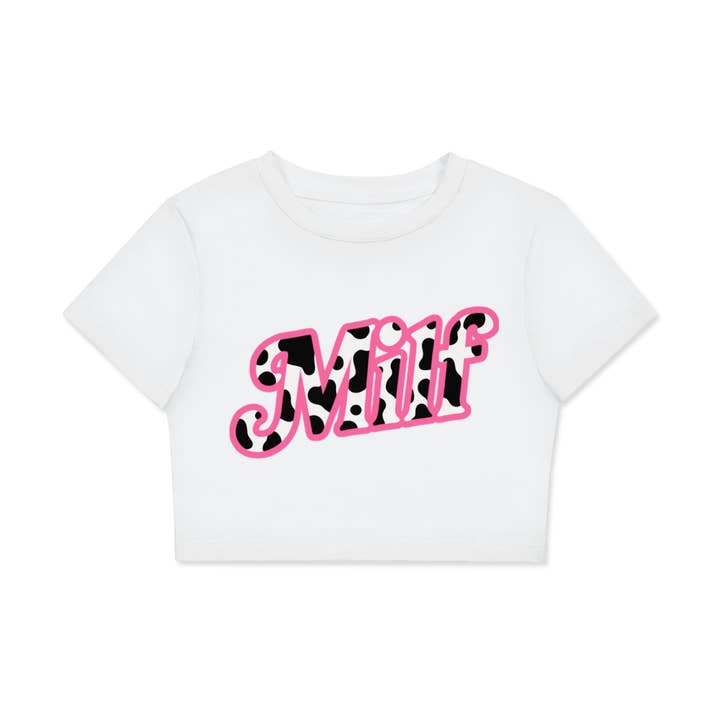 Dames GOT MILF? Crop Top voor wholesale door GREEDY BABY