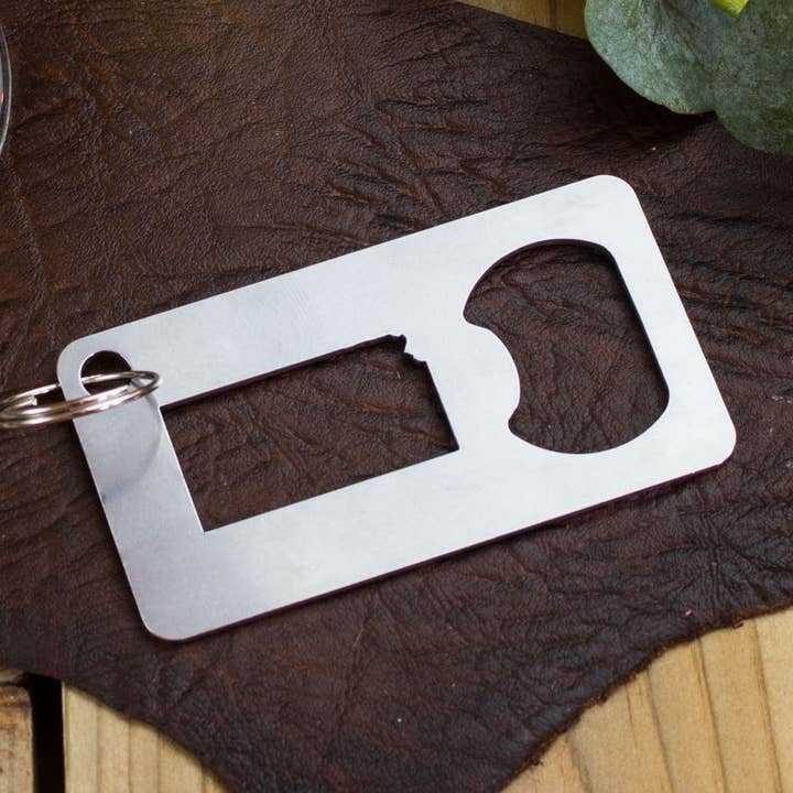 Kansas State rostfritt stål ölflasköppnare Gift Bar för wholesale av Iron Maid Art