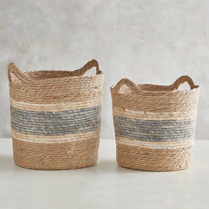 47th & Main (Creative Brands) - Wholesale Basket - Seagrass Baskets - Set of 2