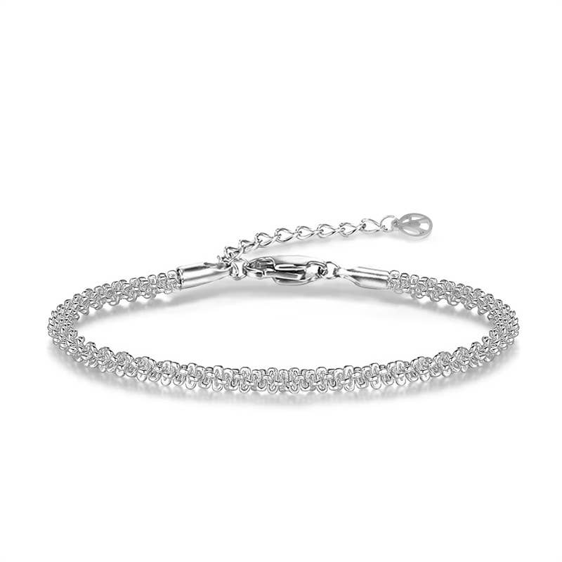 AMORINO SRL - Wholesale Link & Chain Bracelet - TWISTED CHAIN BRACELET - JN25264C178/C1790