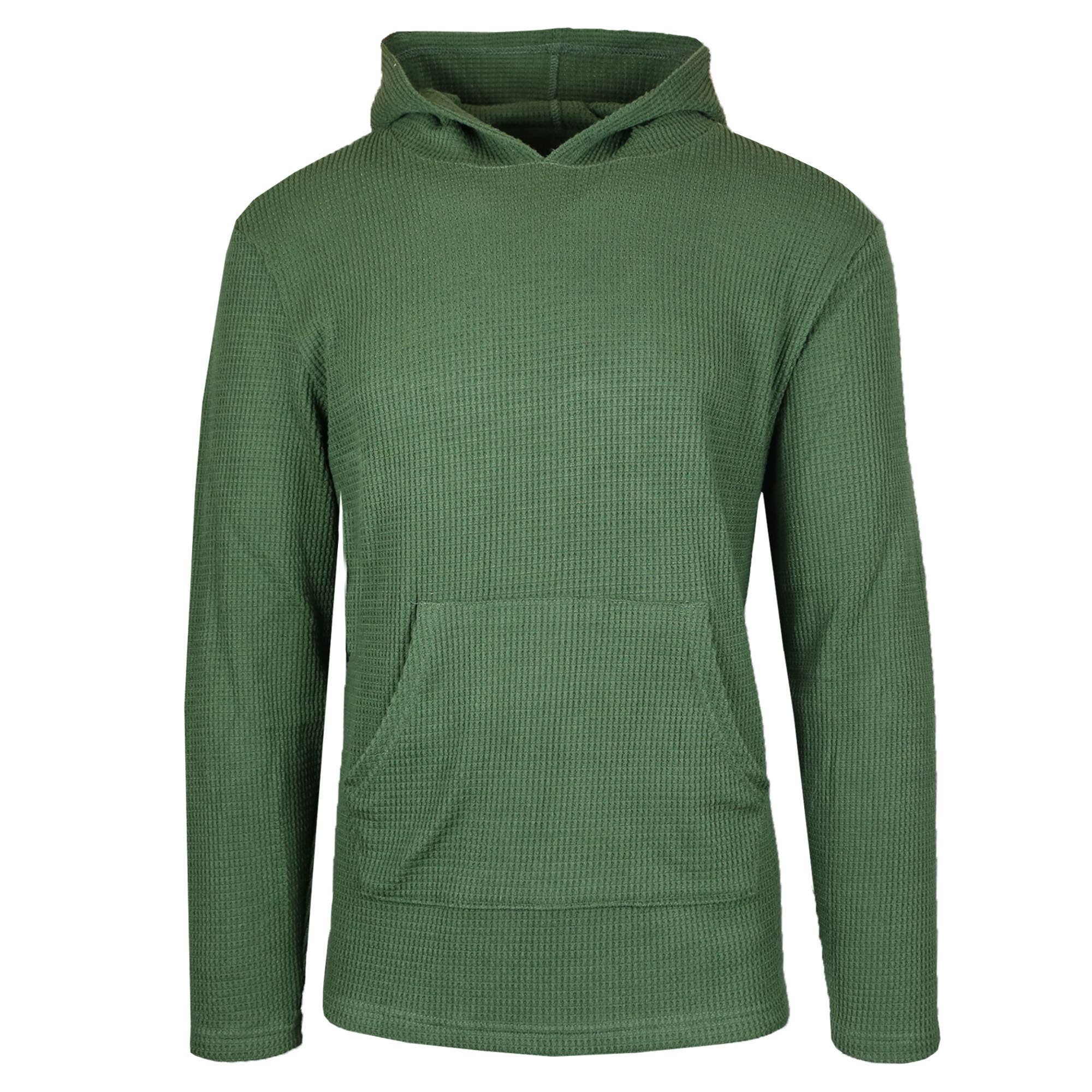 Galaxy By Harvic – wholesale Hoodie - Herr – Herrtröja med termisk våffelstickning och huva (S-3XL)2