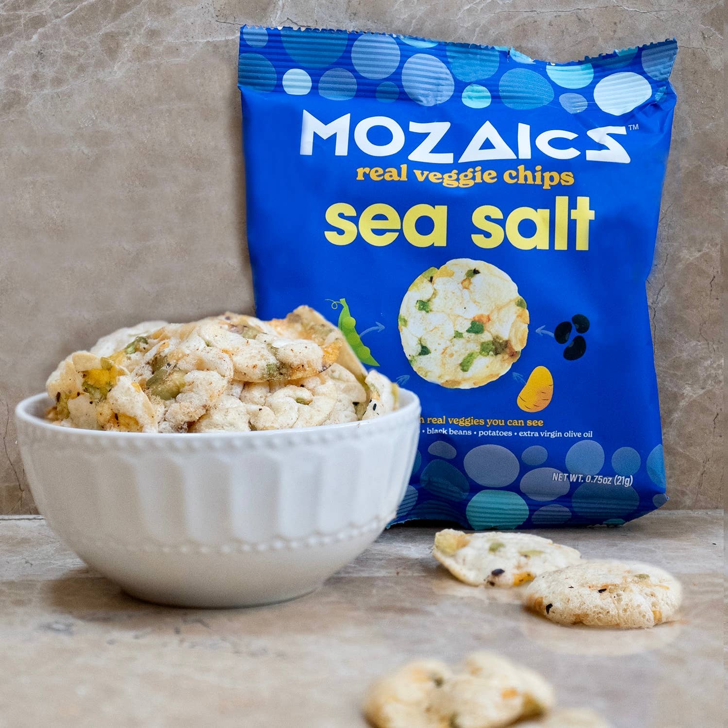 Veggicopia - Wholesale Chips - Mozaics Sea Salt Real Veggie Chips 0.75oz Single Serve1