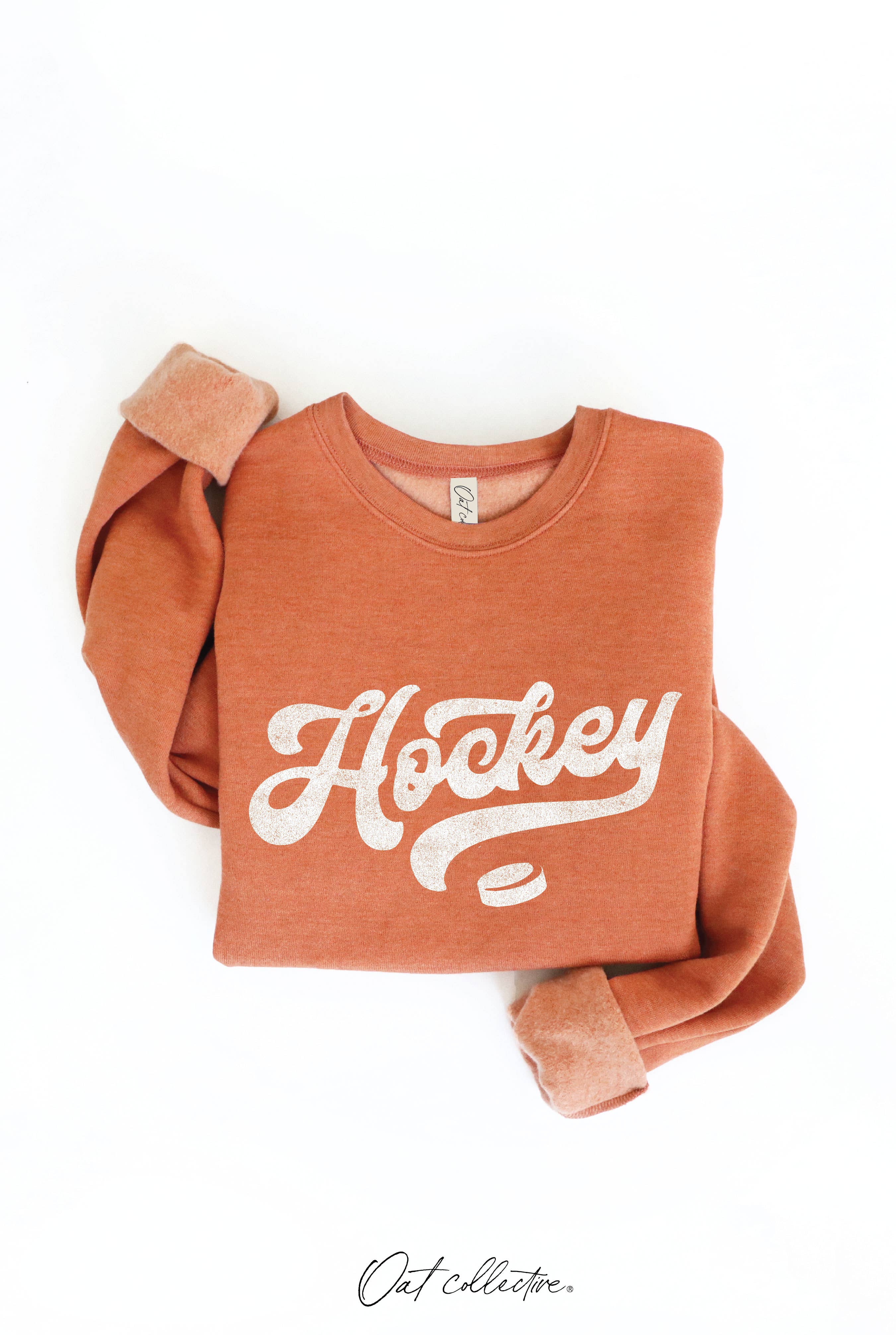 OAT COLLECTIVE - Vente Sweat-shirt à imprimés – femme - Chandail à motif HOCKEY19