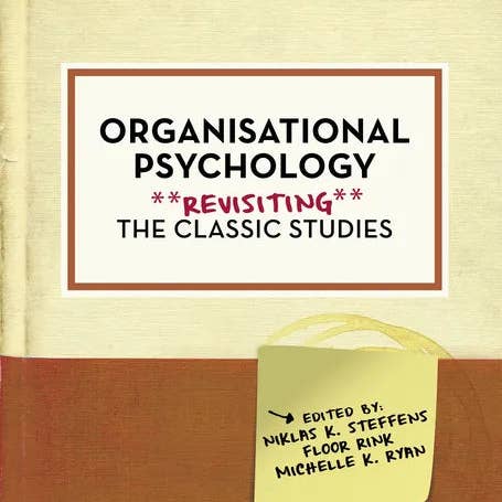 Books by splitShops - Wholesale Book - Adult - Organisational Psychology: Revisiting the Classic Studies - Paperback