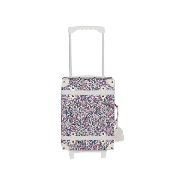 Olli Ella - Wholesale Luggage - Kids - Kids See-ya Suitcase - Wildflower