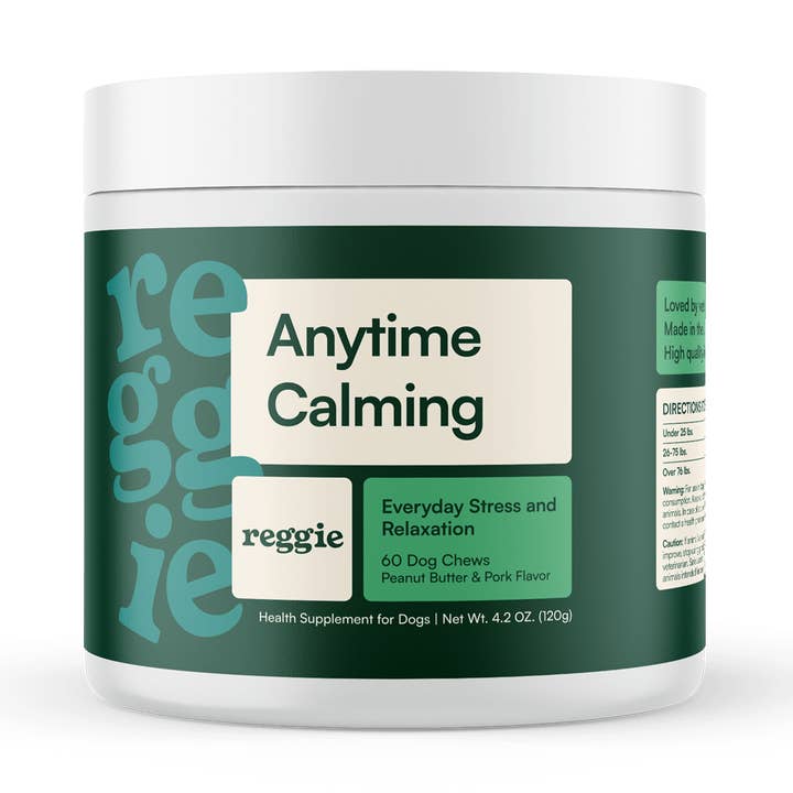 Anytime Calming Chews for wholesale by Reggie Pet