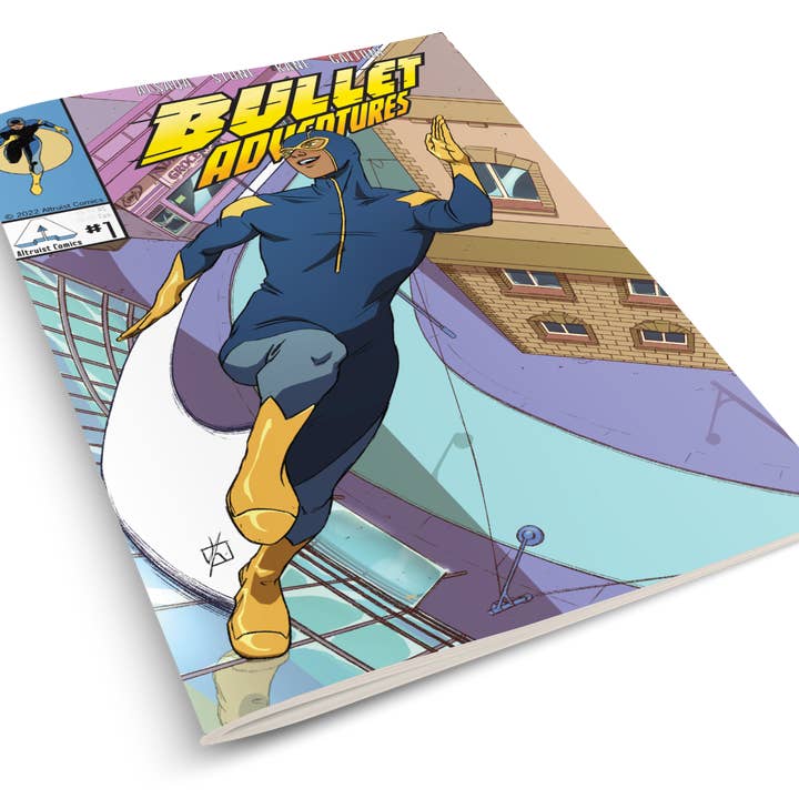 Bullet Adventures 1 (Cover B) for wholesale by Altruist Comics