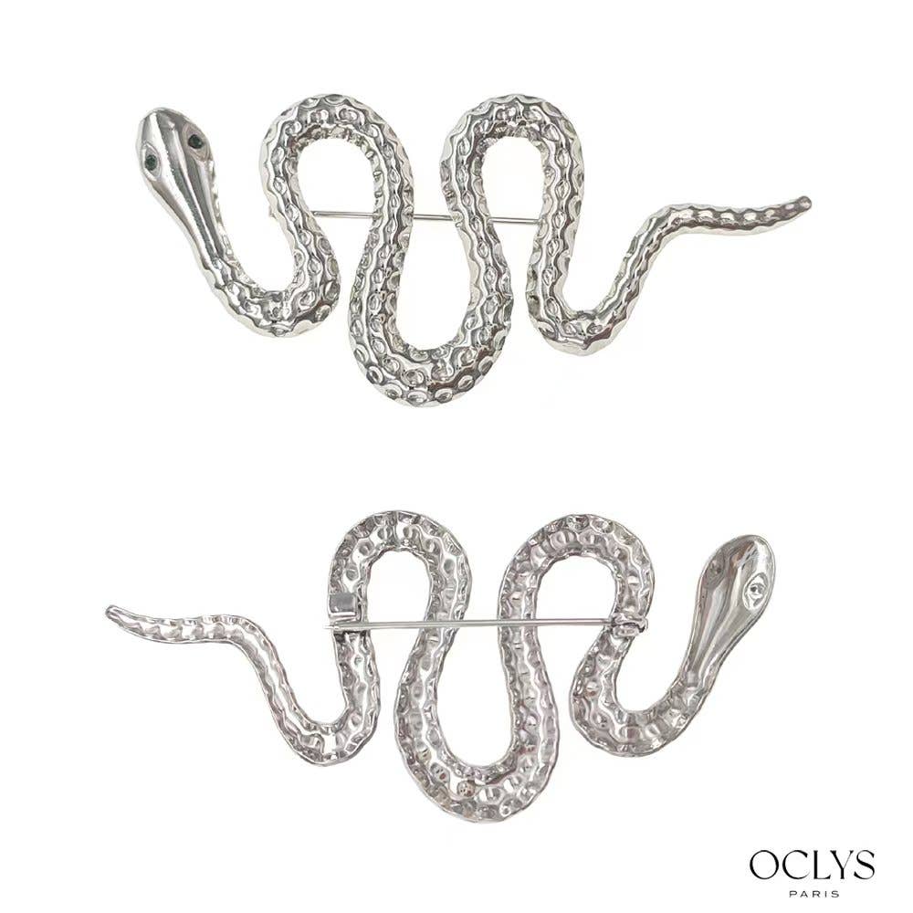 Oclys - Venta al por mayor Broches - Broche de serpiente de acero inoxidable Dibi1