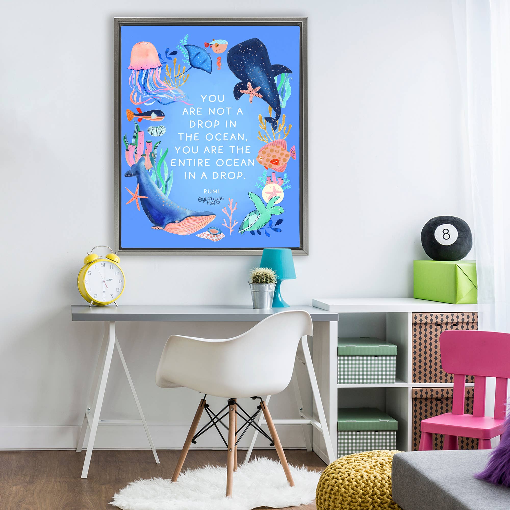 Stupell Industries - Wholesale Wall Sign - Entire Ocean In A Drop - Framed Wall Art5