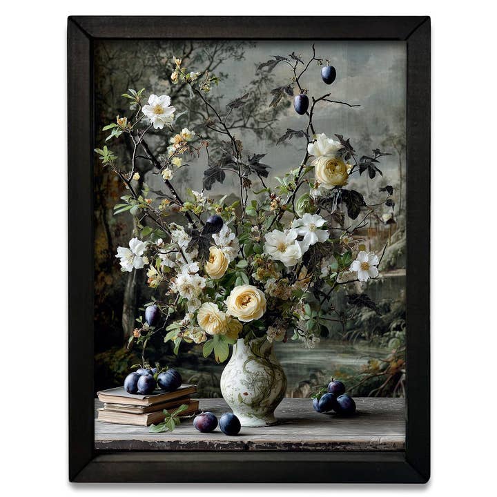 HMK1518 Erbstück Feigenzweig Boxrahmen für den Großhandel von JanMichaels Art & Home