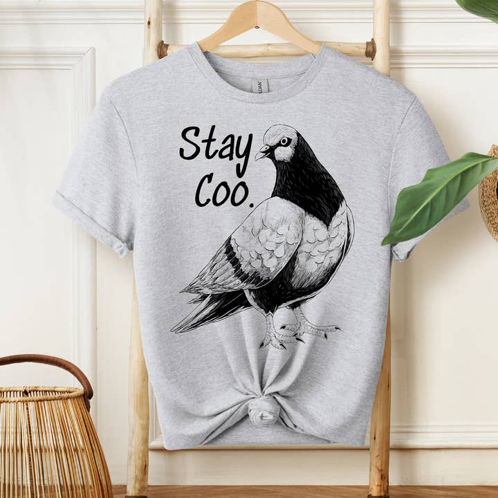 Rimani Fresco, Piccione, Unisex, Maglietta, T-shirt per la vendita all'ingrosso da parte di 316 Legacy LLC