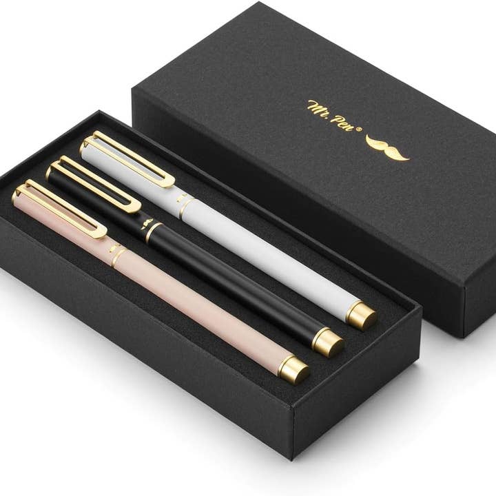 Mr. Pen Luxury Set: Barriles de colores surtidos, tinta negra para venta al por mayor de Mr. Pen