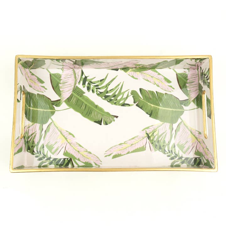 8 Oak Lane - Wholesale Decorative Tray - Natural Botanical Vanity Tray