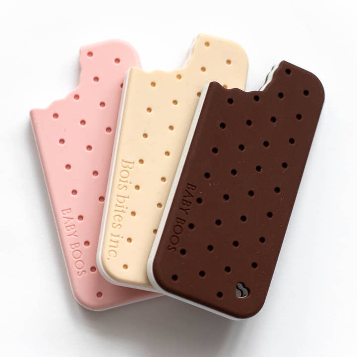 Ice Cream Sandwich Silicone Teething Pendant© and other Purchase Wholesale soft ice cream. Free Returns & Net 60 Terms on Faire trending on Faire.