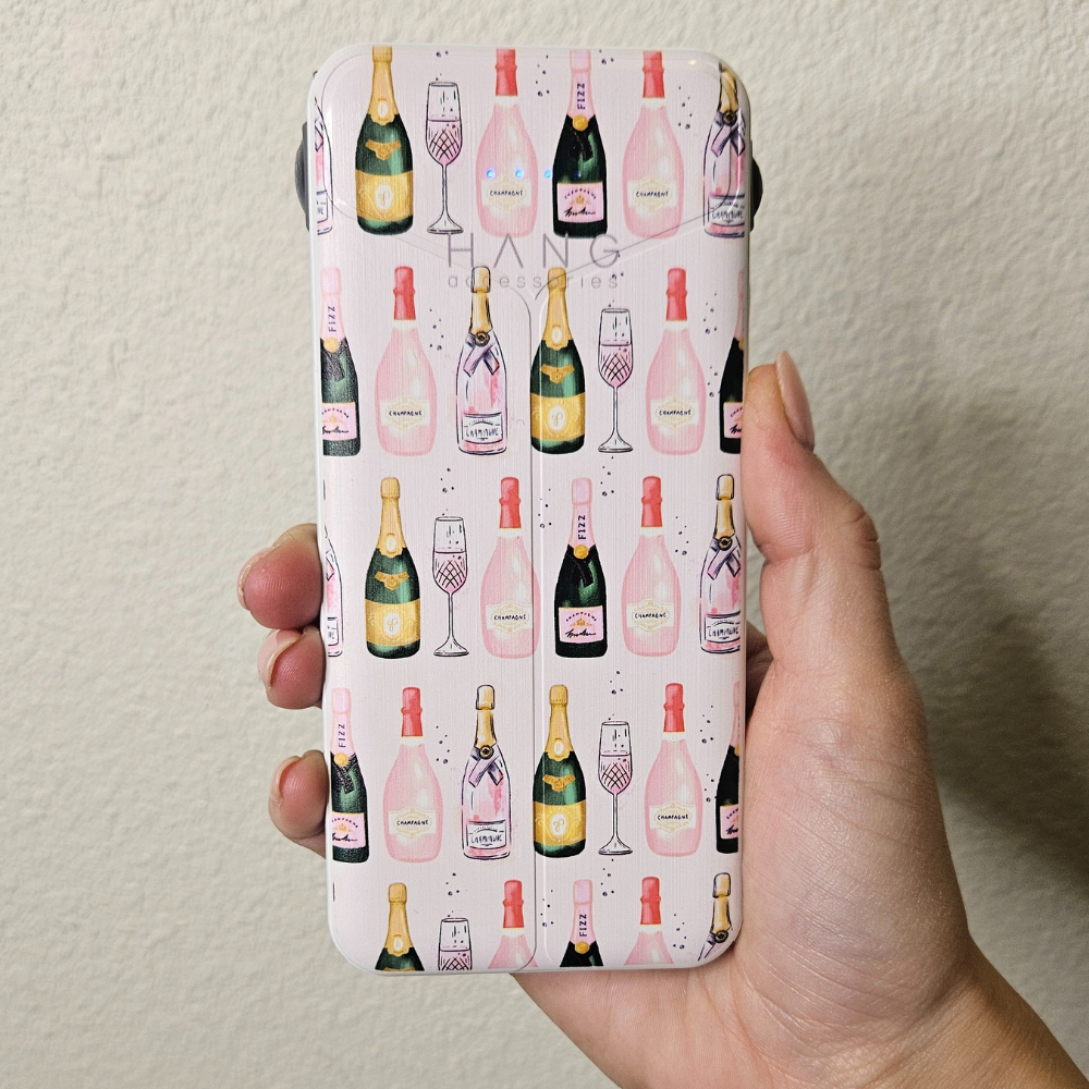 Hang Accessories - Wholesale Portable Charger - Champagne Portable Phone Charging Bank with Cords10