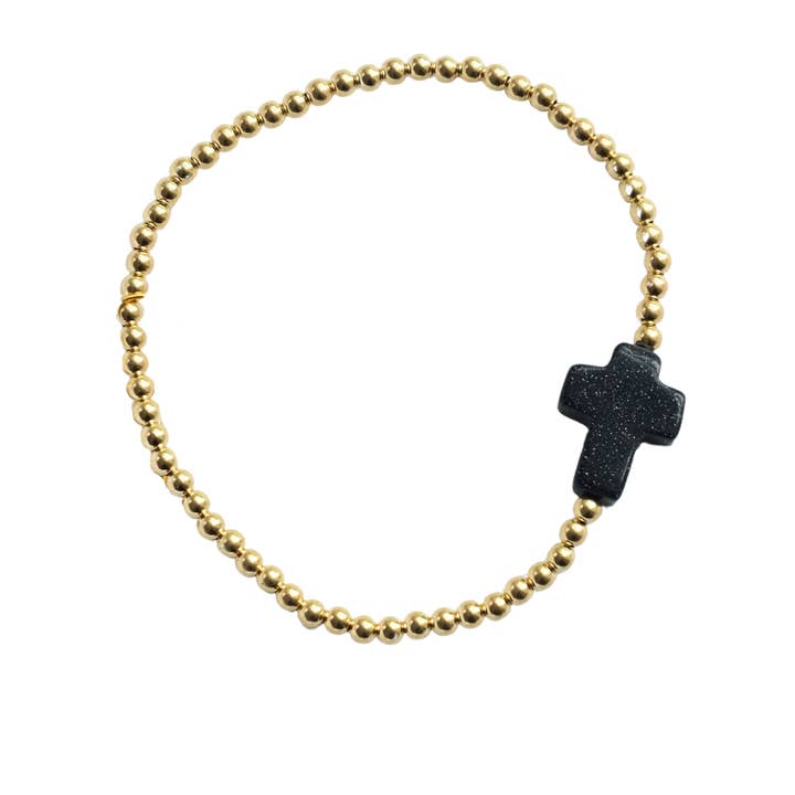 Faithful - Blue Goldstone for wholesale by Emily Anne Designs LLC