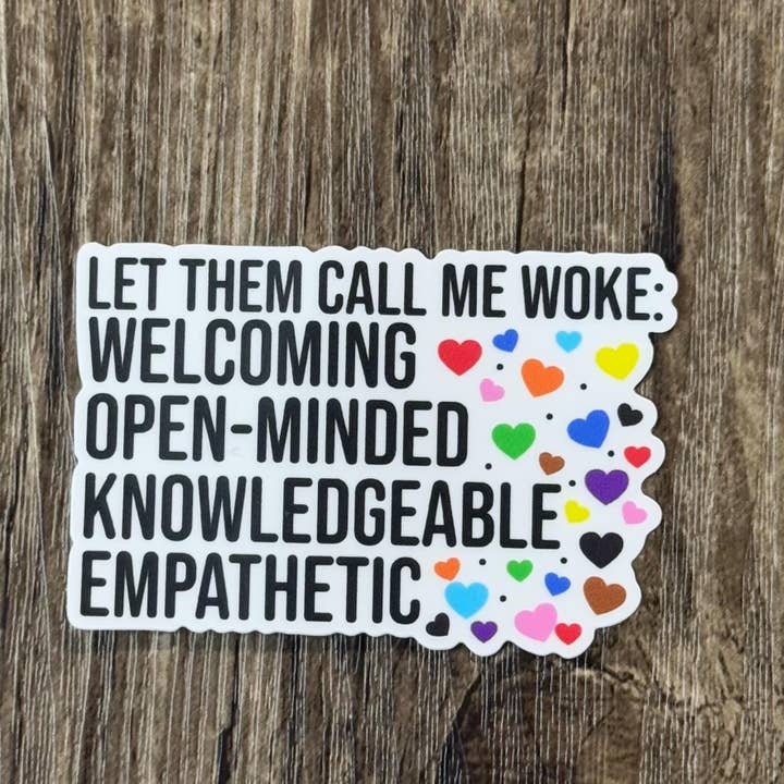 LGBTQIA Stolz & Woke Mind Aufkleber Kollektion für den Großhandel von S&Y Brand Paper co.