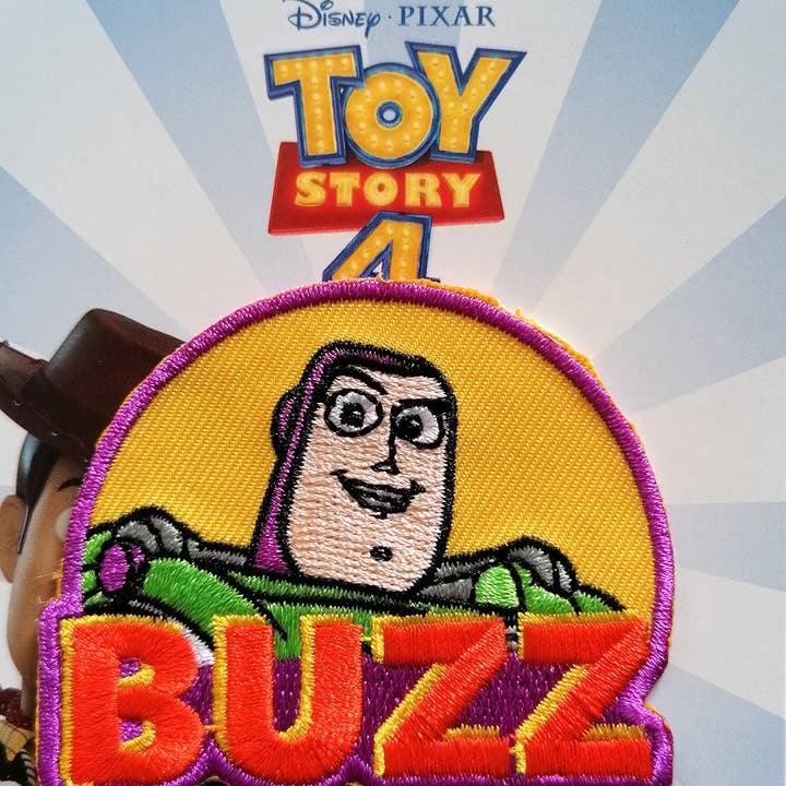 colorful Patch/ironing board - Disney Toy Story 4 Buzz for wholesale on Faire