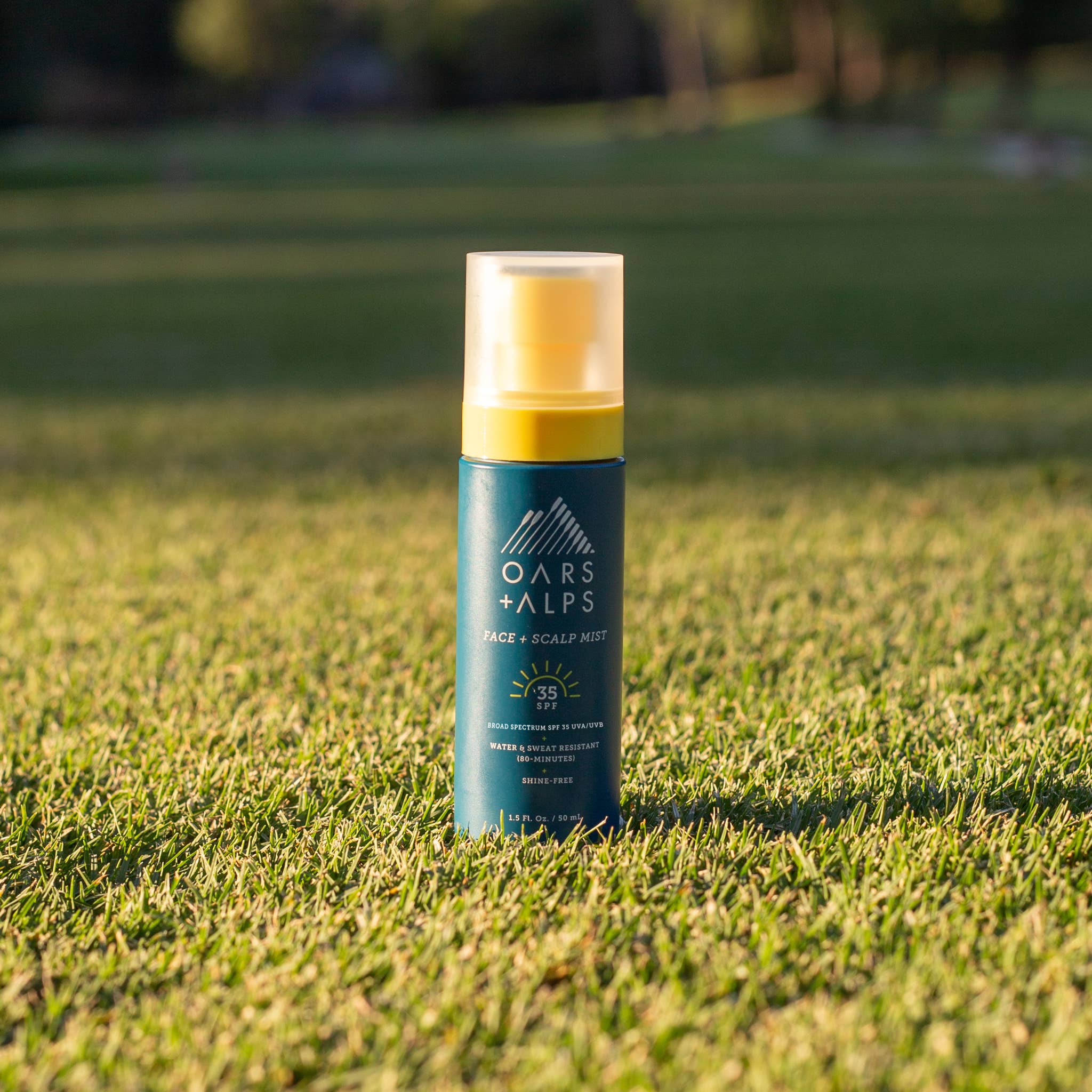 Oars + Alps - Wholesale Sunscreen - Men's - Men's Face + Scalp Mist with SPF 35, Lightweight Sunscreen7