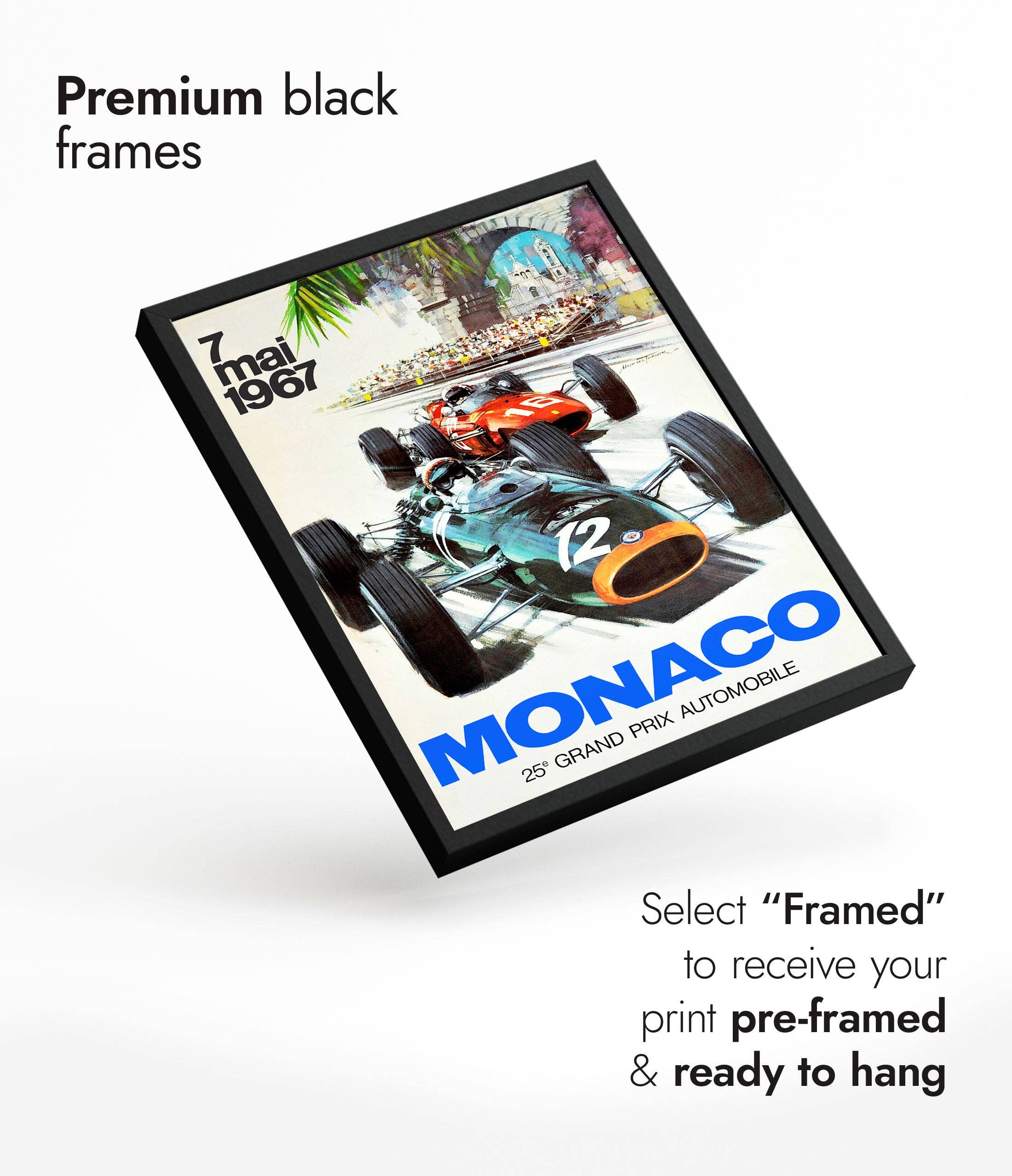 Animato – wholesale Poster – Monacos Grand Prix - 19673